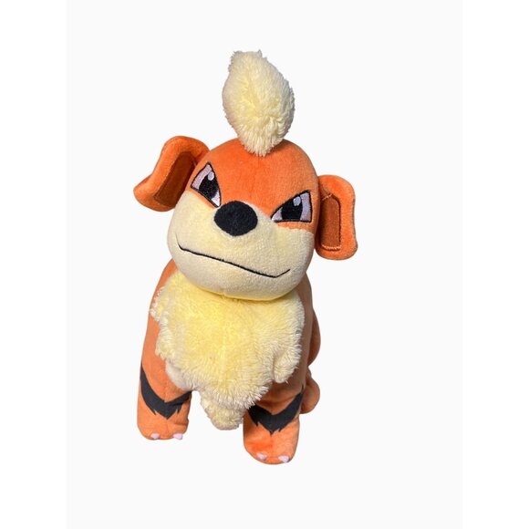 Pokemon Original Growlithe Plush Toy 10 Inch 2019 - Picture 1 of 11